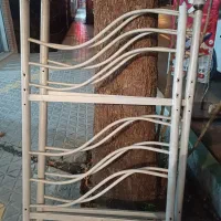 ۴تادونه تخت دوطبقه فلزی سالم وتمیز|تخت و سرویس خواب|باغ بهادران, |دیوار