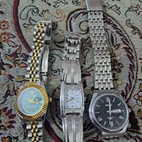 سه عدد ساعت مچی زنانه به شرط سالم بودن