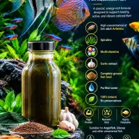 غذای تقویت ماهی آکواریومی