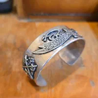 دستبند نقره یاعلی