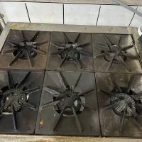 تاپینگ گرم نو و گاز 6شعله صنعتی آشپزخانه|کافی‌شاپ و رستوران|الشتر, |دیوار