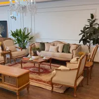 مبل کویین فرانسوی جهیزیه کامل