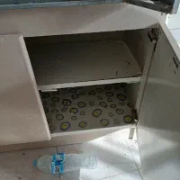 کابینت بدنه فلزی کارکرده با درب چوبی|مصالح و تجهیزات ساختمان|مشهد, رضاشهر|دیوار