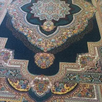 فروش یک جفت قالی نگین ابریشم مشهد باغ معلق|فرش|شهرکرد, |دیوار