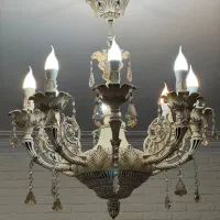 لوستر جنس پی وی سی|لوستر و چراغ آویز|تهران, آهنگ|دیوار