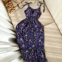 پیراهن ساحلی پینترستی زنانه و دخترانه