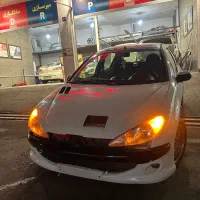 لوازم ۲۰۶مندل هدرز ایربگ لاستیک چراغ منبع اگزوز rc