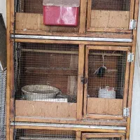 قفس سه طبقه مخصوص پرورش ونگهداری جوجه ومرغ