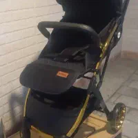کالسکه ریچ کیدز پرو پارچه مشکی مسافرتی