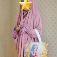 پارچه الیزه چادر جشن تکلیف و چادر عروس و عبا|لباس|مشهد, مصلی (کارمندان اول)|دیوار