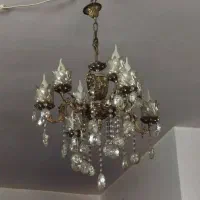 لوستر 4شاخه بهمراه دیوارکوب2شعله