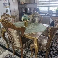 مبل سلطنتی ومیز سلطنتی درحد نو|مبلمان خانگی و میز عسلی|طاهرگوراب, |دیوار