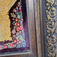 تابلو فرش تمام ابریشم|تابلو فرش|یزد, |دیوار