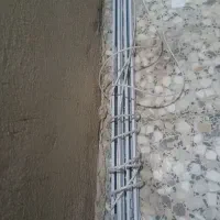 دو عدد چوب پرده فلزی ۵ متری