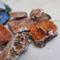 سنگ نگین انگشتر کوارتز و جاسپر عقیق سبز شجر|کلکسیون اشیاء عتیقه|قرچک, فردیس|دیوار