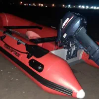 قایق جیمینی5نفره باموتور( یاماها ژاپن)(درحدنو)