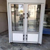 یخچال ویترینی تمام استیل موتور پلم در ماهدشت