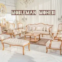 مبل فرانسوی کویین ترکیبی،ابزاری،حصیری