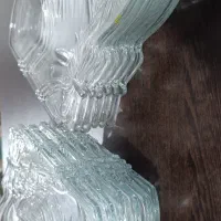 ست ظروف پاپیونی ۱۲ تیکه نو