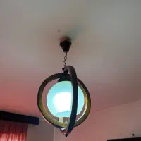 ۲ عدد لوستر چوبی|لوستر و چراغ آویز|تهران, پاسداران|دیوار