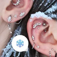 پرسینگ گوش بینی ابرو ناف