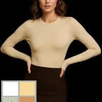 تولید تیشرت آستین بلند ساده فانریپ