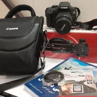 دوربین عکاسی کنون 4000d با وسایل