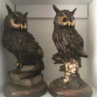 مجسمه جغد دانا|مجسمه، تندیس، ماکت|ساری, |دیوار