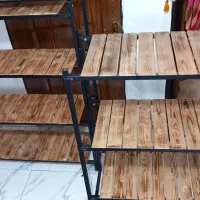 قفسه بزرگ ومتوسط درحد نو|کتابخانه، شلف، قفسه‌های دیواری|محمودآباد, |دیوار