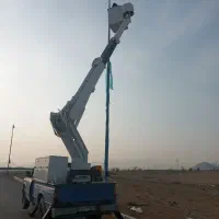 اجاره بالابر نیسان تلسکوپی ۱۲ متری|خدمات حمل و نقل|خمینیشهر, |دیوار