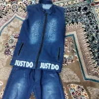 جلیقه و شلوار ست مناسب 10تا 11سال