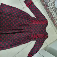 سه عدد لباس نو دخترانه مناسب سن ۷ تا۸ سال