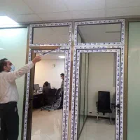 درب و پنجره آلومینیومی وupvcودوجداره و توری