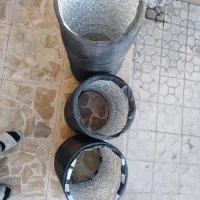 لوله خرطومی فلکسیبل پدسلولزی سایلنت باکس فن حلزونی|قطعات و لوازم جانبی رایانه|شیراز, شهرک بزین|دیوار