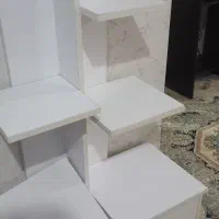 پایه قابلمه  سفید فقط یکیش کج شده