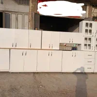 ۱۰مترکابینت فلزی عرض۶۰ دست دوم ورق ۷۰درحدنونو|مصالح و تجهیزات ساختمان|شیراز, ماه فیروزان|دیوار
