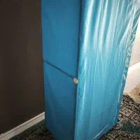 کمد لباس برزنتی رنگ آبی|جاکفشی، کمد، دراور|کیش, |دیوار