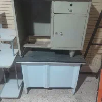 دو عدد میز آهنی