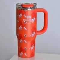 تراول ماگ (تامبلر گلدار)|ظروف نگهدارنده، پلاستیکی، یک‌بارمصرف|تهران, فردوس|دیوار