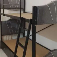 تختخواب دوطبقه علیمردانی۴۵(تخت خواب۲دونفره)فلزی گل|تخت و سرویس خواب|مشهد, حسین‌آباد|دیوار