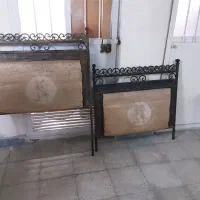 تخت فلزی طرح هخامنشی و تشک طبی رویا|تخت و سرویس خواب|تهران, آذربایجان|دیوار