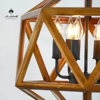 لوستر چوبی