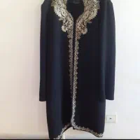 مانتو کرپ اصلی سایزز۴۶ ۴۸ وپارچه کرپ جگری