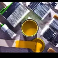 نقاش ساختمان و نقاشی ساختمان .رنگ آمیزی(خرده کاری)