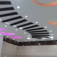 گچکار و کناف کار گچ کاری بعد کناف کاری و سفید کاری