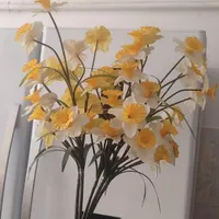 گل خارجی نرگس ۵شاخه|گل مصنوعی|ارومیه, |دیوار