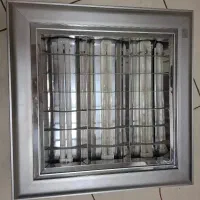 لامپ سقفی روکاری و تو کار.   کارکرده
