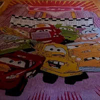 فرش کودک ۱.۵ در ۲.۵ طرح مک کویین و دوستان