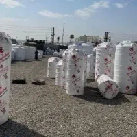 تانکر پلاستیکی عمودی فلزی