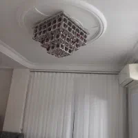 لوستر حال مربع|لوستر و چراغ آویز|آستانه اشرفیه, |دیوار